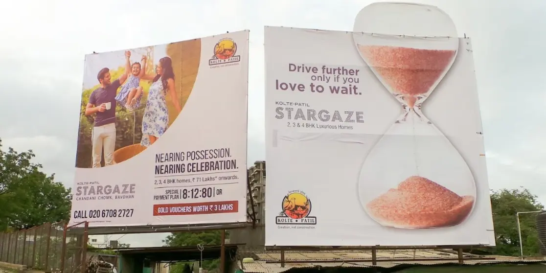 Large format hoarding in Pune by Skylight Media